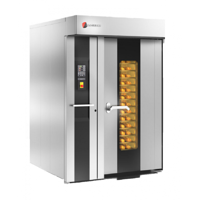 Four boulangerie chariot rotatif 18 niveaux 800×800 Four boulangerie chariot rotatif 18 niveaux 800×800